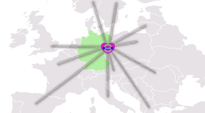 Silva in Europe.